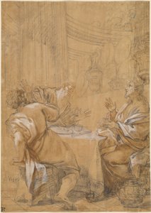 Wieczerza w Emaus autorstwa Benedetto Luti