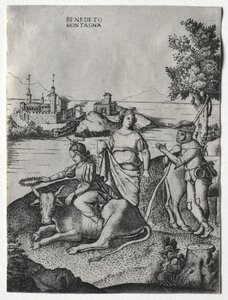 Gwałt Europy, ok. 1515-1520.