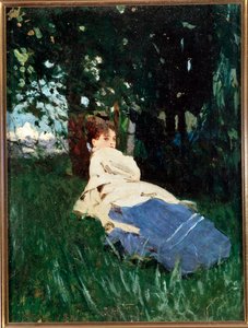 Donna Erminia (olej na płótnie) autorstwa Benedetto Musso