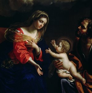 Święta Rodzina, detal, 1682