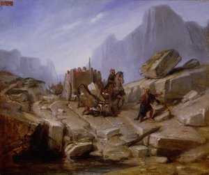 Zdobycie Thelesii przez Hannibala i jego armię, 1860 autorstwa Benedict Masson