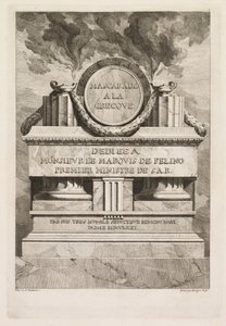 Grecka maskarada: Strona poświęcenia, 1771.