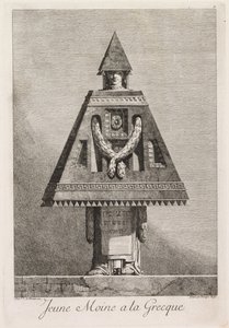 Maskarada à la Grecque: Płyta Młodego Mnicha à la Grecque 9, 1771.