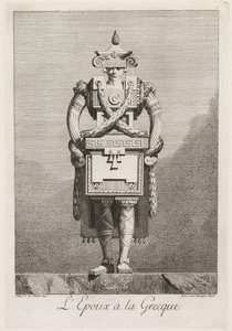 Maskarada à la Grecque: Oblubieniec à la Grecque Płyta 7, 1771.