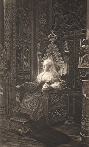 Królowa Wiktoria, 1901. autorstwa Benjamin Constant