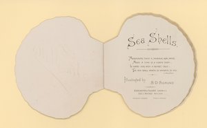 Ilustracja do broszury zatytułowanej Sea Shells (kolor lito)
