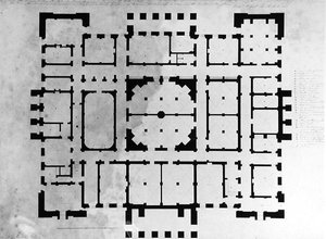 Plan kondygnacji piwnicy domu