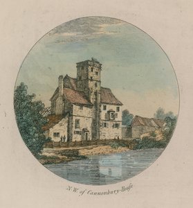 Na północny zachód od Canonbury House, Islington