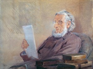 Portret Williama Wordswortha, 1857 (kreda na papierze)