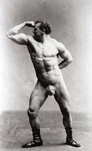 Niemiecki kulturysta Eugen Sandow