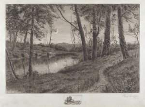 Księżyc w nowiu autorstwa Benjamin Lander