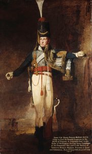 Portret kapitana, późniejszego podpułkownika, Henry Francis Mellish