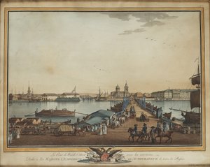 Most Wymiany na Wyspie Wasilewskiego, 1799