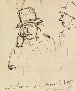 Studia mężczyzn w kapeluszach autorstwa Benjamin Robert Haydon