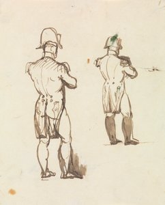Studium dla Napoleona Bonaparte autorstwa Benjamin Robert Haydon