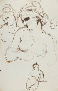 Studium nagiej kobiety autorstwa Benjamin Robert Haydon