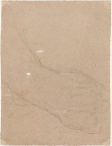 Studium stopy [verso] autorstwa Benjamin Robert Haydon
