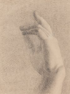 Studium ręki [recto] autorstwa Benjamin Robert Haydon