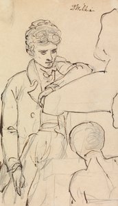 Studium mężczyzny autorstwa Benjamin Robert Haydon