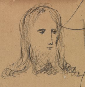 Studium twarzy Jezusa autorstwa Benjamin Robert Haydon
