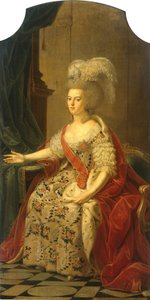 Portret Wilhelminy Pruskiej, księżniczki orańskiej (1751-1820)