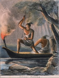 „Indian Fishing”, ok. 1845 r.