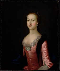 Ann Inglis, c.1757 (olej na płótnie) autorstwa Benjamin West