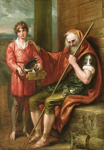 Belizariusz i chłopiec, 1802 autorstwa Benjamin West