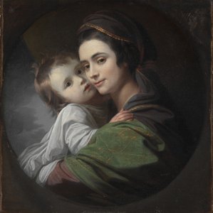 Elizabeth Shewell West i jej syn, Raphael autorstwa Benjamin West