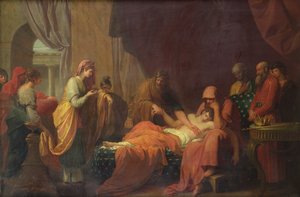 Erasistratus z Ceos autorstwa Benjamin West