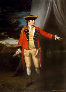 Generał dywizji (później generał porucznik) Honorowy Robert Monckton (1726-1782), podczas zdobywania Martyniki, 1762, c.1763-64