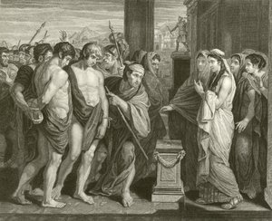 Pilady i Orestes autorstwa Benjamin West