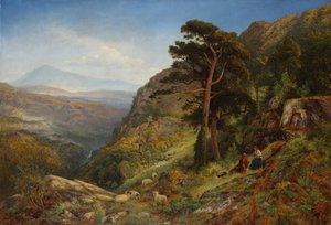 Na wzgórzach nad Betws-y-Coed, Walia