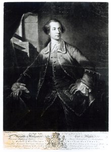 Ричард Хьюстон (1721-75) сийлсэн Рокингемийн хоёрдугаар Маркиз Чарльз Уотсон-Вентвортын хөрөг (1730-82)