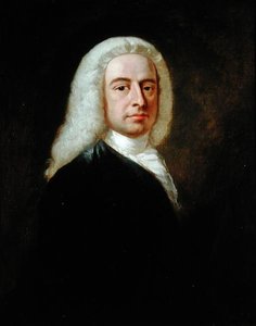 Portret sędziego Christophera Robinsona (olej na płótnie)