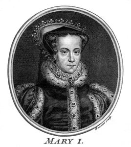 Królowa Maria I z Anglii.