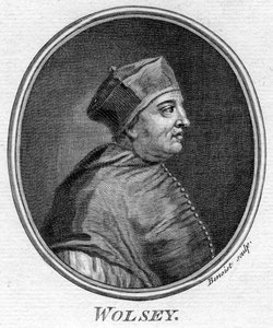 Thomas Wolsey c1475-1530, angielski mąż stanu.