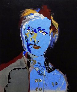 50 najważniejszych pisarzy w historii: Arthur Rimbaud, 2015 (olej i akryl na płótnie)