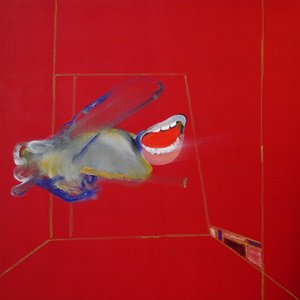 La colère, panel 1, 2016 (olej i akryl na płótnie) autorstwa Benoit Erwann Boucherot