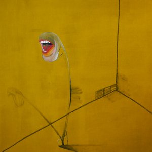 La colère, panel 2, 2016 (olej i akryl na płótnie) autorstwa Benoit Erwann Boucherot