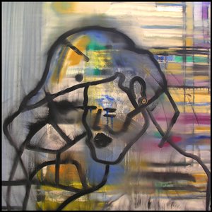 Surautoportrait 1, 2003 (olej na płótnie) autorstwa Benoit Erwann Boucherot