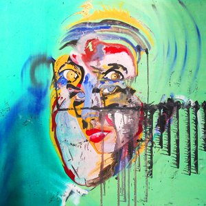 Surportret: Brigitte Bardot i Albert Einstein, 2005 (olej na płótnie) autorstwa Benoit Erwann Boucherot