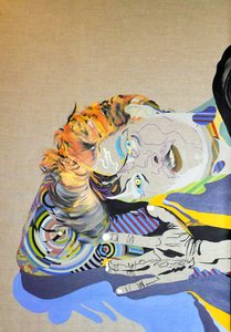 Surportret: Hipolit, akt 2, 2016 (olej na płótnie) autorstwa Benoit Erwann Boucherot
