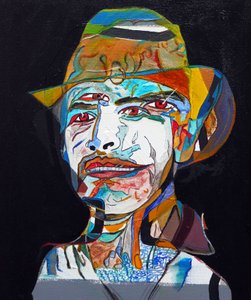 Surportret: Marcos Alejandro Rosas Jassan, 2014 (olej na płótnie)
