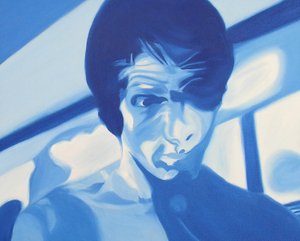 Surportret: Sébastien, 2005 (olej na płótnie) autorstwa Benoit Erwann Boucherot
