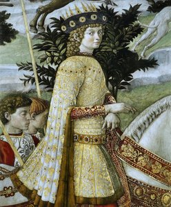 Procesja najmłodszego króla autorstwa Benozzo Gozzoli