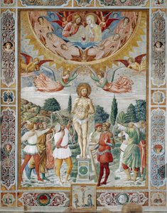 Męczeństwo św. Sebastiana autorstwa Benozzo di Lese di Sandro Gozzoli