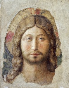 Odkupiciel, Benozzo Gozzoli, świeże autorstwa Benozzo di Lese di Sandro Gozzoli