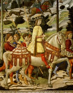 Nieznany obraz autorstwa Benozzo di Lese di Sandro Gozzoli