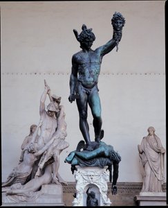 Perseusz z głową Meduzy, 1545-54 (brąz)